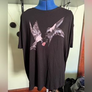 AllSaints oversized graphic tee